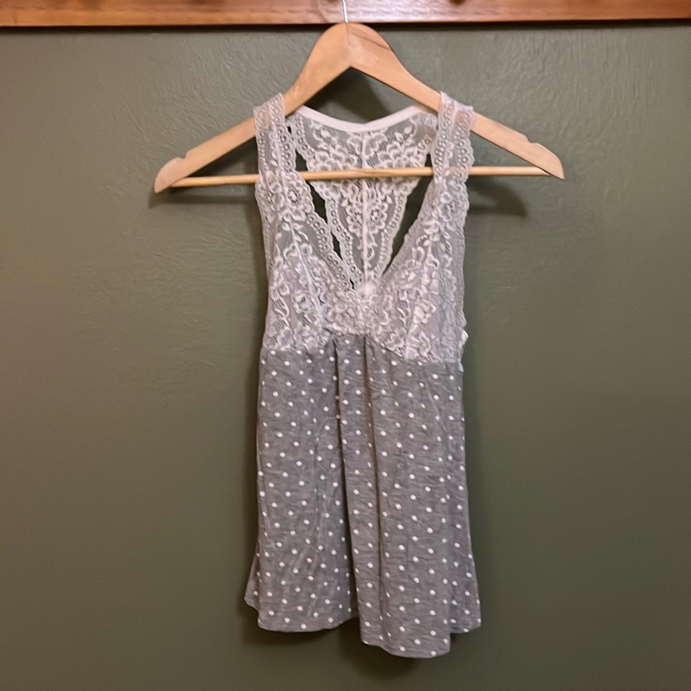 Adore Me razor back sleep top